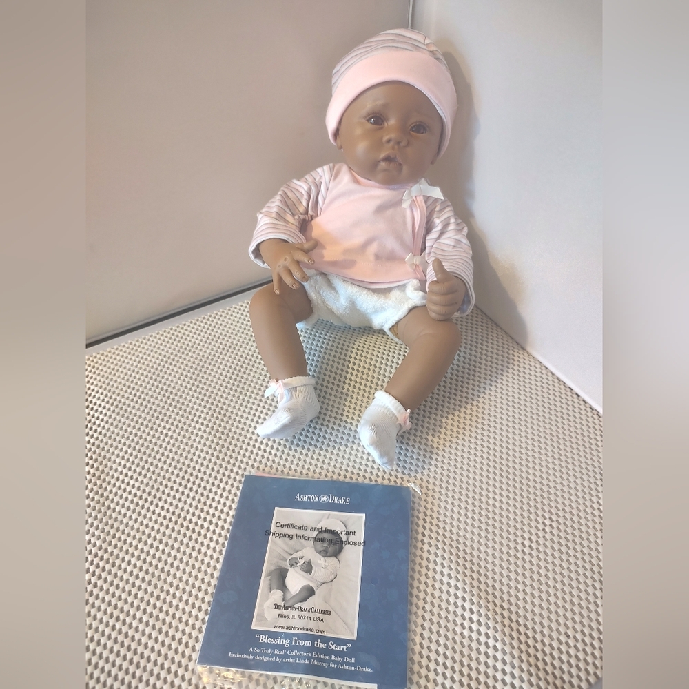 Ashton Drake "Blessing From The Start" A So Truly Real Collector's Edition Doll